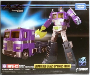Transformers MPG-12 Shattered Glass Optimus Prime Action Figure TAKARA TOMY - Picture 1 of 2