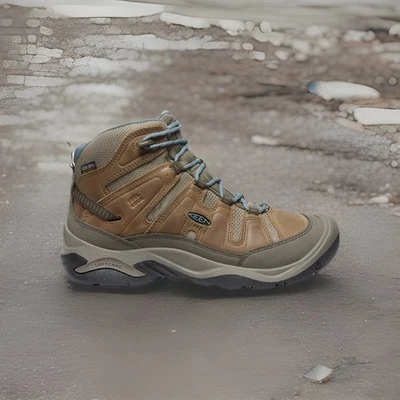 BOTAS DE SENDERISMO KEEN Circadia para mujer impermeables medias talla: 6 *NUEVAS SUPER BOTAS  Foto 1 de 4