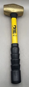 "Martillos ABC 6 lb martillo de latón con mango de fibra de vidrio de 16"" ABC6BFB EE. UU. NUEVO - Imagen 1 de 8