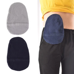 Soft Cotton Colostomy Bag Cover Washable Reusable Breathable Ostomy Pouch Co L2S - Picture 1 of 29
