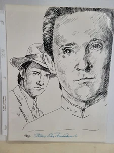 Vtg Star Trek signed Sketch Print Limited Mary Stacy Macdonald 28/150 "Data" NG - Picture 1 of 5