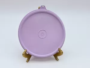 Purple Tupperware 6 REPLACEMENT LID 227 for Container 155 1405 264 234 1842 227G - Picture 1 of 3