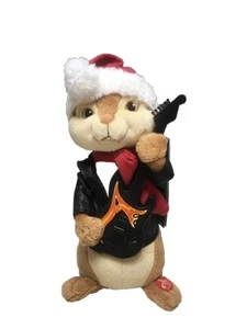 2011 Alvin & Chipmunks Simon Playing Guitar - Sings Song 10 " Christmas RareWORK - Picture 1 of 8