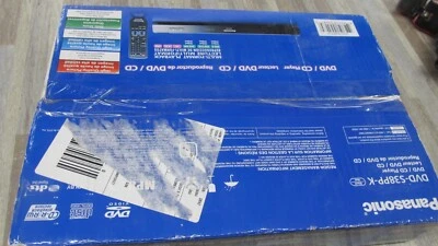 Panasonic DVD-S38PP-K Full HD DVD player USB HDMI - Black BRAND NEW S38  - Image 1 of 4