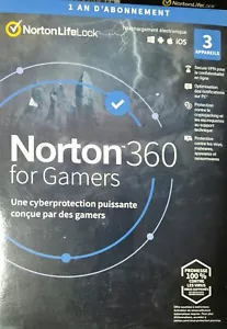 Norton 360 For GAMERS 1 An D'abonnement 3 Appareils - Photo 1/1