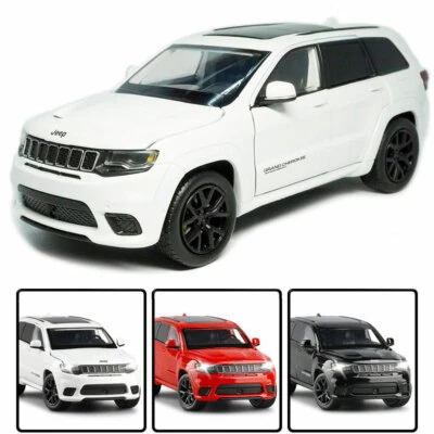 1:32 Jeep Grand Cherokee Trackhawk Model Car Diecast Toy Vehicle Collection Gift - Image 1 of 4