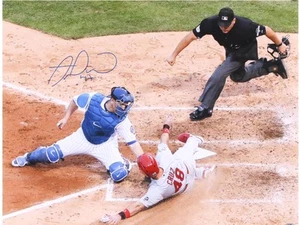  Miguel Montero Signed Cubs 16x20 Photo (Schwartz COA) - Picture 1 of 3