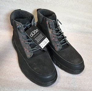 Hey Dude Hombre Duke Eco Shield Negro EE. UU. Talla 11 Nuevo Con Etiquetas La caja está rota - Imagen 1 de 8