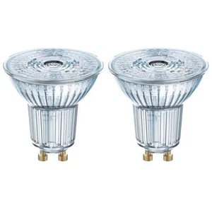 2 x Osram LED Bulb Glass Reflector 4.3W = 50W GU10 350lm Warm White 2700K - Picture 1 of 3