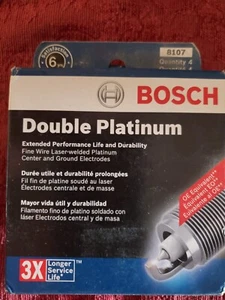 Bosch Double Platinum 8107 ,x4 , 1 Price Free Shipping - Picture 1 of 2