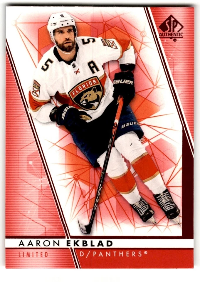 Aaron Ekblad 2022-23 SP Authentic Limited Red #5 Florida Panthers - Image 1 of 2