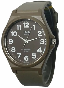 Q&Q by Citizen VR02J009Y Men's Analog Green Watch Resin Strap NO BOX - Picture 1 of 1