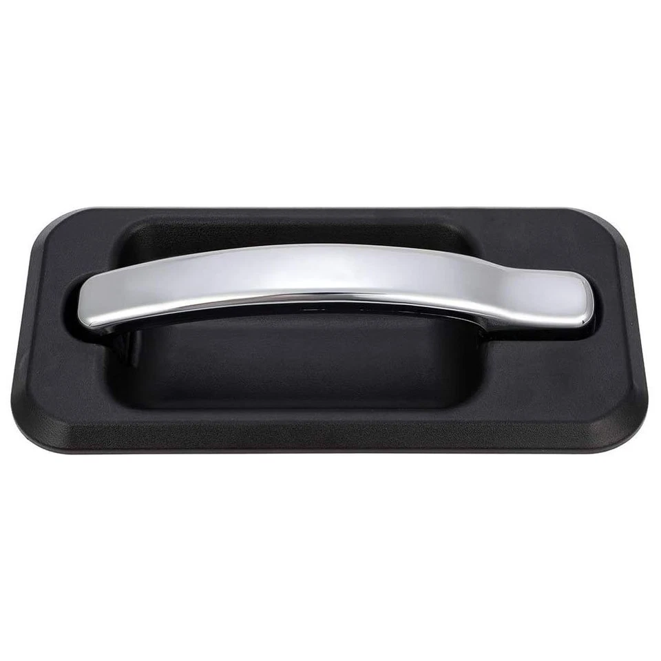 Outside Door Handle Chrome Black Rear Left Driver Side For 2003-09 Hummer H2 - Imagem 1 de 1