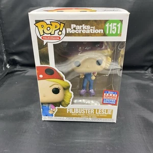 Funko Pop! Parques y Recreación Filibuster Leslie 2021 Convención de Verano Nuevo - Imagen 1 de 6