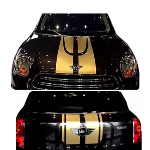 For 13-15 Mini Cooper Countryman R60 Trunk Luggage Decor Vinyl Stripe Sticker - Picture 1 of 13