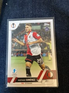 2022-23 Topps UCC Santiago Gimenez RC 1st Edition!! - Feyenoord  #153 - Picture 1 of 1
