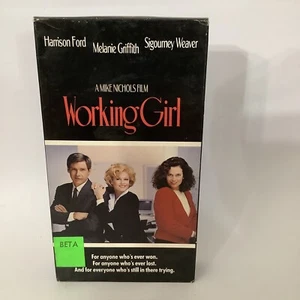 Working Girl Beta Betamax Ford Weaver Griffith Comedy 1989 6D - Picture 1 of 3