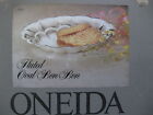Vntg Oneida Silverplate Fluted Oval Bon Bon 8" Inch, Vintage In Box Made In Usa