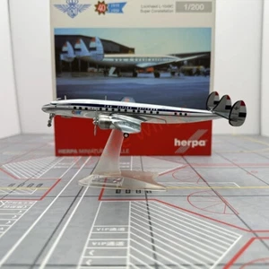 1:200 Herpa Wings 571746 KLM Lockheed L-1049C PH-LKU Diecast Aircraft Model - Picture 1 of 11