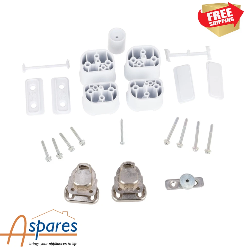 CANDY Prima Lavadora Integrado Decoración Armario Puerta Bisagra Kit