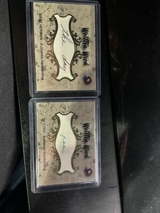 Babe Herman Written Word Authentic Handwriting Card - Hall of Fame