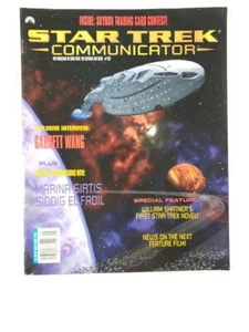 Star Trek Communicator #102 May/June 1995 Garrett Wang, Marina Sirtis - Picture 1 of 13