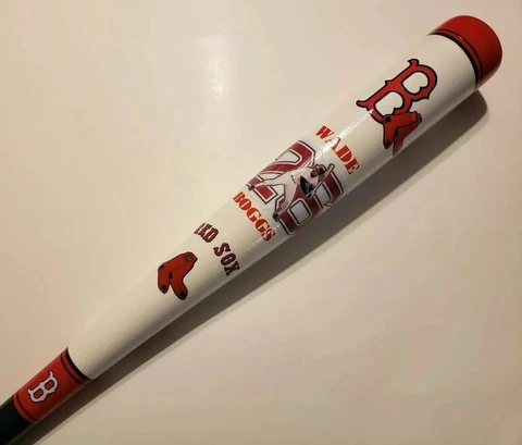 Wade Boggs 34" Boston Red Sox One Of A Kind Custom Collectible Baseball Bat Cover
