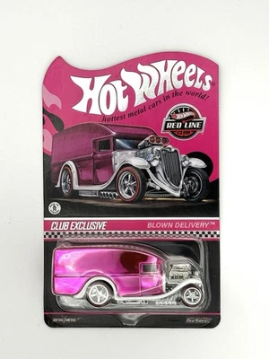 2022 Hot Wheels RLC эксклюзивная фигурка коллекционера национальная доставка розовая - Изображение 1 из 3
