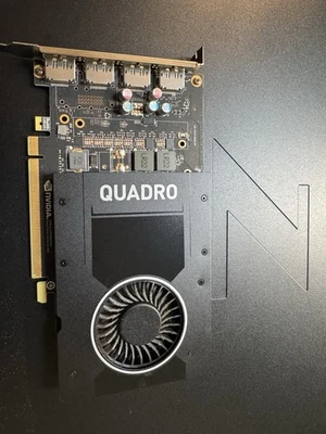 Dell NVIDIA Quadro P2000 5GB GDDR5 PCIe 4x Display Port Graphics Card - Image 1 of 4