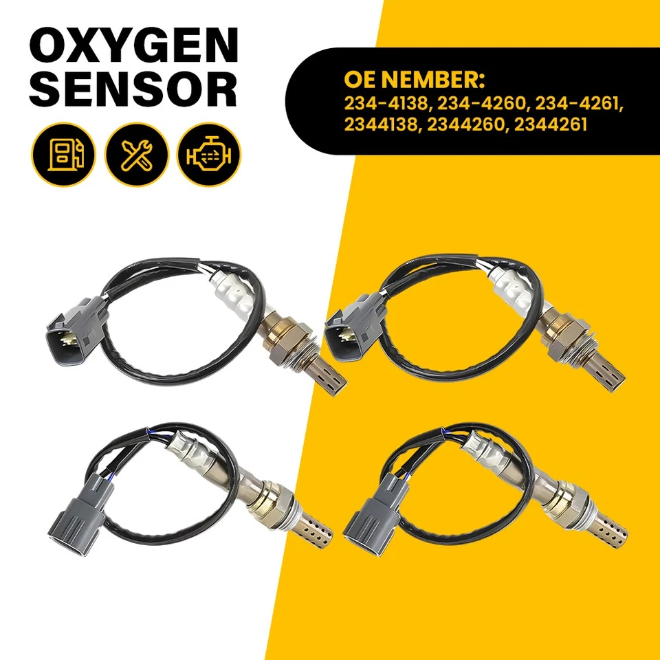 4PCS Up Downstream Oxygen Sensors For Toyota 4Runner Lexus GX470 Land Cruiser EH - Image 1 of 4
