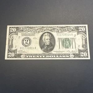 1928 $20 Reserva Federal Oro Bajo Demanda New York Tate/Melon Circ - Imagen 1 de 3