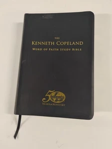 Kenneth Copeland Word Of Faith Study Bible 50 Years In Ministry Edition.  - Picture 1 of 21