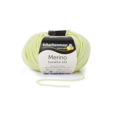 MERINO EXTRAFINE 120 von Schachenmayr - LIMONE (00175) - 50 g / ca. 120 m Wolle - Bild 1 von 4