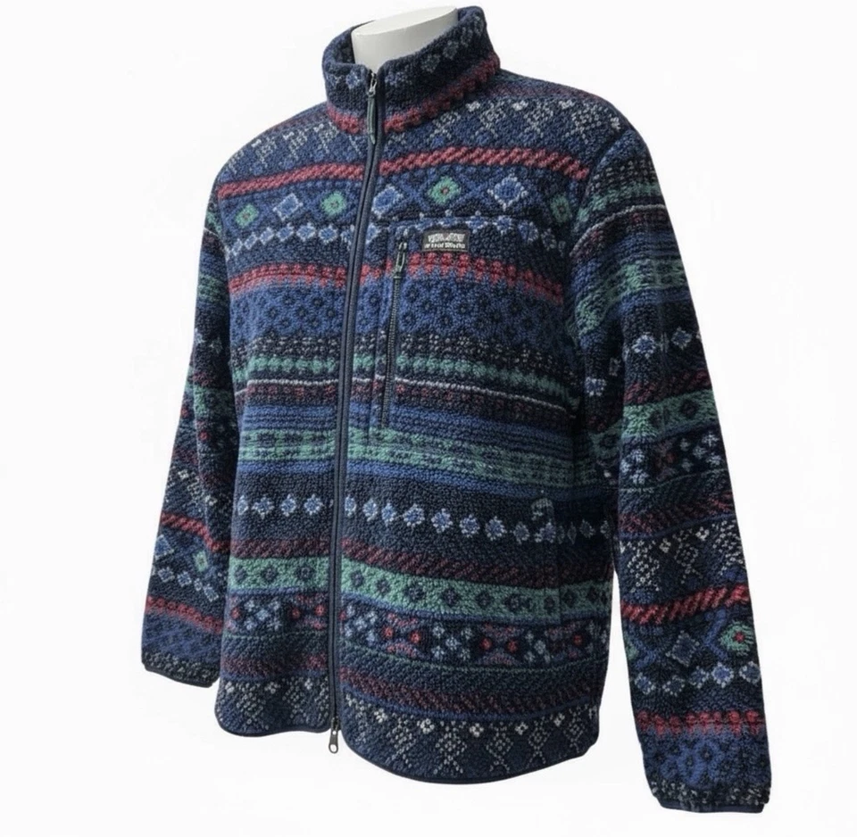  Мужская флисовая куртка Alpine Design Sherpa на молнии размер большой 98 долл. США рекомендуемая розничная цена производителя НОВАЯ - Изображение 1 из 2