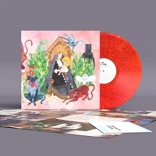 Father John Misty I LOVE YOU, HONEYBEAR New Pearlescent Red Colored Vinyl LP