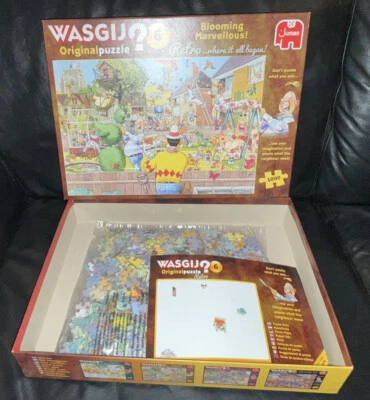 WASGIJ? 6 RETRO 1000 PIECE JIGSAW BLOOMING MARVELLOUS! 100% COMPLETE - Image 1 of 4
