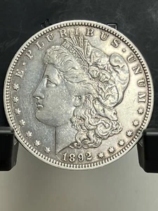 Dólar de plata Morgan 1892-O extremadamente fino - Imagen 1 de 2