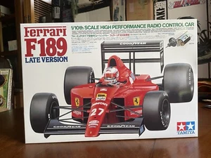 Tamiya 1/10 RC Ferrari F189 Late V #58084 F101 Chassis Formula 1 Racing Car Rare - Picture 1 of 13