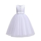 Holy Communion Dress White Lace Bridesmaid Dress Flower Girl Dress 7-13 Years