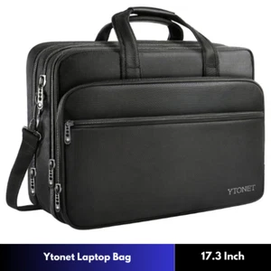 17.3 inch Laptop Bag Travel Briefcase with Organizer Expandable Large Hybrid for - Picture 1 of 5