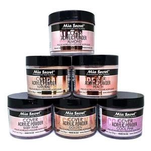 Mia Secret 2020 NEW COVER Acrylic POWDER (6 New Colors) 2oz - Picture 1 of 8