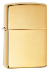 Zippo Armor High Polished Brass Lighter,  Item 169, New In Box - Picture 1 of 3