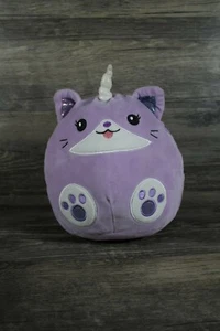 Squishmallow 8" Purple SCENTED Tibby Caticorn Plush rare - Picture 1 of 4