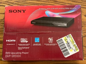 NEW SEALED Sony DVP-SR510H Upscaling HDMI 1080p DVD Player w/Remote- FREE SHIP ! - Picture 1 of 4