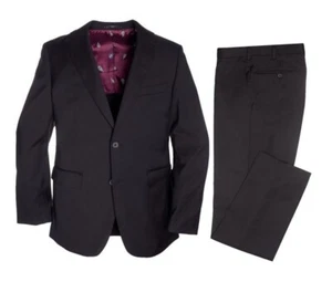 Alton Lane Modern-Fit The Essential Performance 2-Piece Suit - 40R - Black - Picture 1 of 4