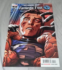 FANTÁSTICOS CUATRO #42 Cubierta Principal VARIANTE 2022 Marvel Comics Calcule la Guerra - Imagen 1 de 1