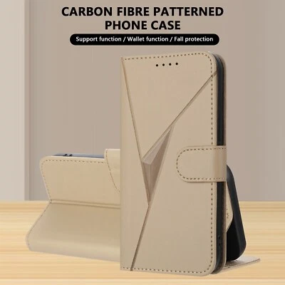 Funda de teléfono para Motorola Moto G Stylus/Power/Play/Edge 2024 cuero billetera cubierta Foto 1 de 4