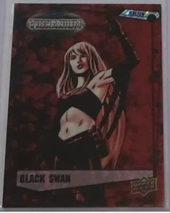 2015 UPPER DECK MARVEL VIBRANIUM MOLTEN REFRACTOR BLACK SWAN 263/299 #53⚡️ - Picture 1 of 2