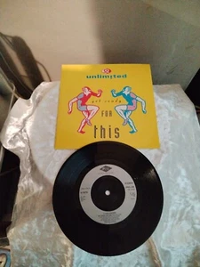 2 UNLIMITED GET READY FOR THIS UK 7" VINYL SINGLE RECORD VG/VG - Picture 1 of 2
