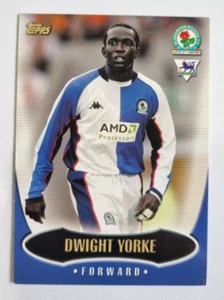 Dwight Yorke Blackburn Topps Premier Gold 2003 Soccer Card BR3 - Picture 1 of 2